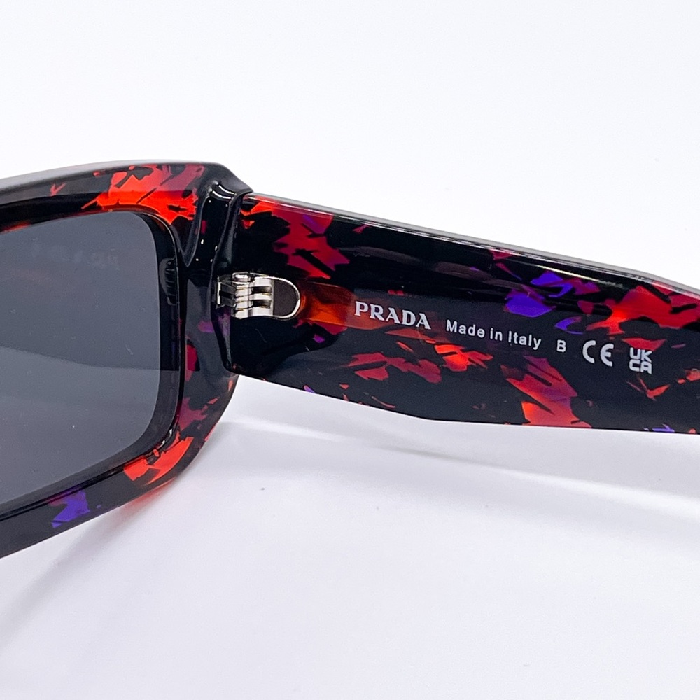 NEW PRADA PR06YSF 06V5S0 UNISEX SQUARE SUNGLASSES PRADA SPR 06Y EYEWEAR PR 06YS - Picture 11 of 13